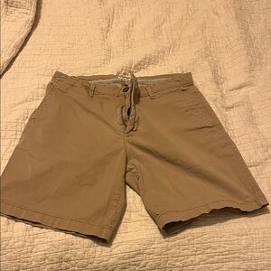 Goodfellow & Co Men's Brown Flat Front Shorts